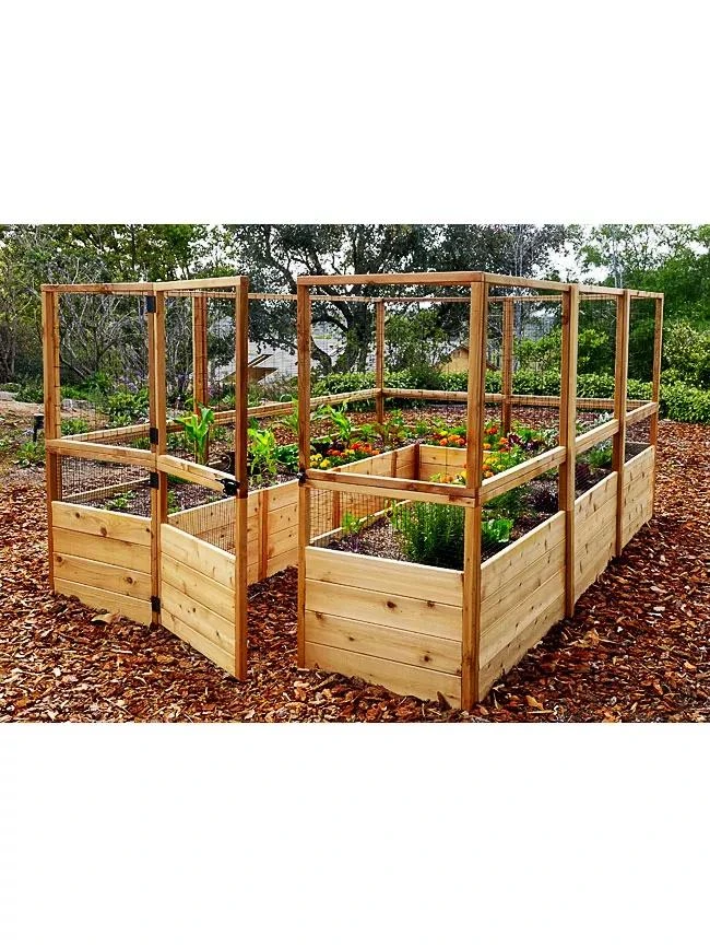 Garden In A Box With Deer Fence, 8' X 16' 4 Garden In A Box With Deer Fence, 8' X 16' - Image 2