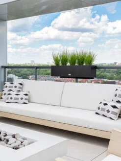 Veradek Metallic Series Railing Planters -Garden Shop 8611610 06v