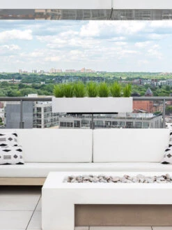 Veradek Metallic Series Railing Planters -Garden Shop 8611612 27v