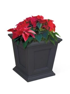 Fairfield Self-Watering Square Planter, 16” X 16” 19 Fairfield Self-Watering Square Planter, 16” X 16” -Garden Shop 8611695 13V tif