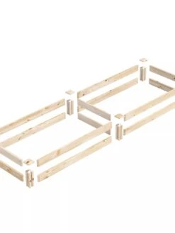 Pine Raised Garden Bed, 2' X 8' -Garden Shop 8612243 01V jpg