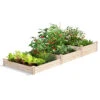 3-Tier Pine Raised Garden Bed, 4'x12' -Garden Shop 8612254 02v 3 tier pine raised garden bed 4x12 feet