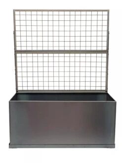 Nice Corten Trough Planters With Trellis -Garden Shop 8612390 01V jpg