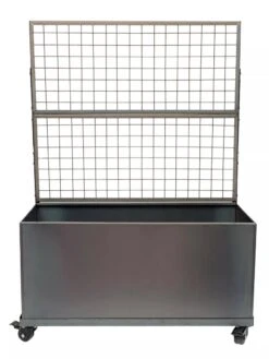 Nice Corten Trough Planters With Trellis -Garden Shop 8612395 01V jpg