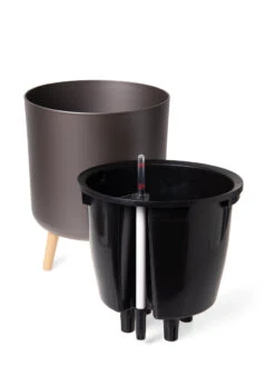 Ava Self-Watering Round Planter -Garden Shop 8612692 300