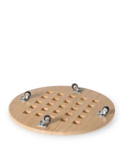 Bamboo Plant Caddy Round, 15.75" -Garden Shop 8612716 206 tif