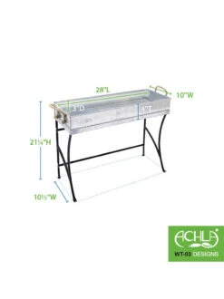 Achla Designs Trestle Plant Stand 15 Achla Designs Trestle Plant Stand -Garden Shop 8612886 05v