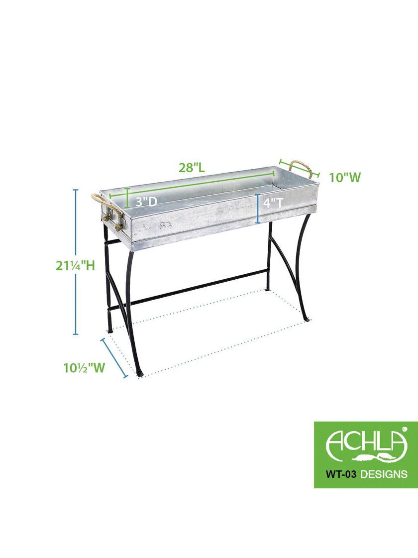 Achla Designs Trestle Plant Stand 9 Achla Designs Trestle Plant Stand - Image 7