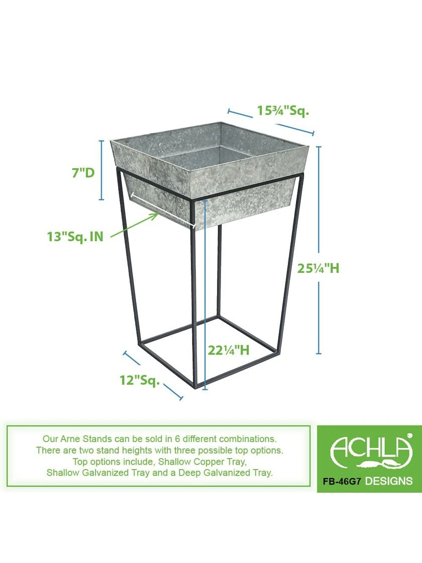 Achla Designs Arne Plant Stand 10 Achla Designs Arne Plant Stand - Image 8