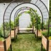 2’ X 4’ Arch Trellis For Planter Boxes 2 2’ X 4’ Arch Trellis For Planter Boxes -Garden Shop 8612976 0414 arch trellis for 2 foot x 4 foot planter box