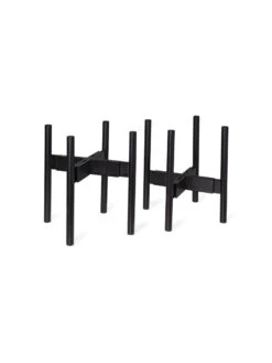 Adjustable Bamboo Plant Stand, Set Of 2 -Garden Shop 8613292 5782