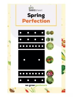 SeedSheets Organic Vegetable Garden, Spring Perfection, 4' X 8' -Garden Shop 8613297 02V 3 4 seedsheets organic vegetable garden spring perfection 4 feet x 8 feet
