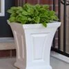 Cambridge Tall Planter, 18" Height -Garden Shop 8613523 10V cambridge tall planter 18 inches