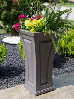 Cambridge Tall Planter, 28" Height -Garden Shop 8613524 08V