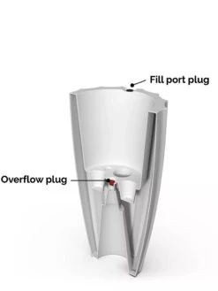 Sedona Tall Planter, 28" Height 11 Sedona Tall Planter, 28" Height -Garden Shop 8613525 08V