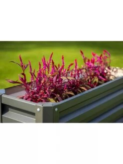 Metal Double Height Raised Garden Bed -Garden Shop 8613688 03V 3 4