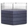 Modular Hexagon Raised Bed Kit With Translucent Panels, 21.5" -Garden Shop 8614245 01V 3 4 modular hexagon raised bed kit with translucent panels 21 inches 1