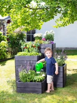 Modular Rectangular Raised Bed Kit 8 Modular Rectangular Raised Bed Kit -Garden Shop 8614248 04V