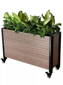 Mobile Deep Trough Planter 9 Mobile Deep Trough Planter -Garden Shop 8614263 02V