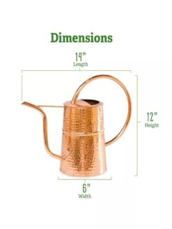 Copper Indoor Watering Can -Garden Shop Copper Watering Can